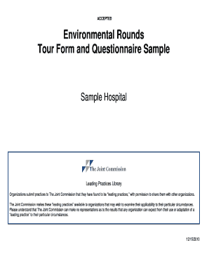 hospital questionnaire sample fillable forms templates to submit questionnair sample