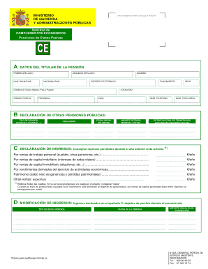 Solicitud de Complementos Económicos