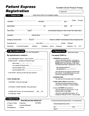 Health Insurance Information Form