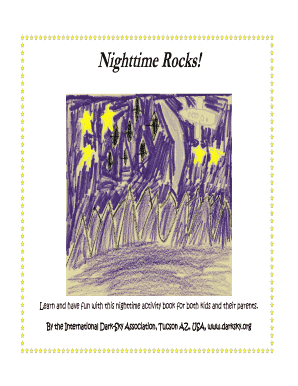 Nighttime Activity Book
