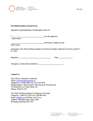 Parental Consent Form