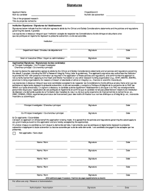 Research Grant Application Form