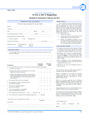 Circumcision Education Evaluation Form