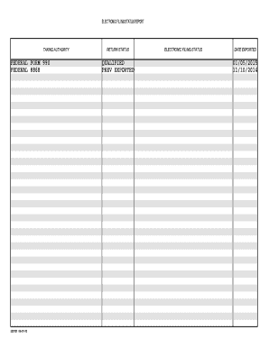 IRS Form 990 Tax Return