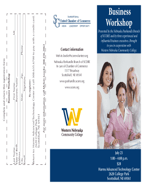 Business Workshop - Western Nebraska Community College