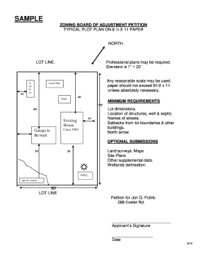 Zoning Board of Adjustment Petition
