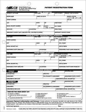 Patient Registration Form