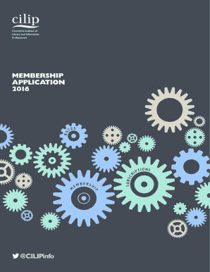 CILIP Membership Application Form