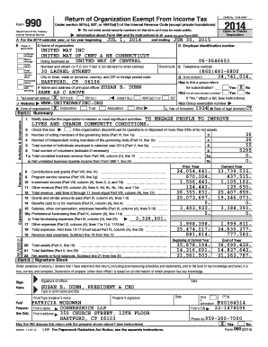 Form 990 Return of Organization Exempt From Income Tax