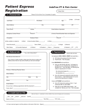 Patient Registration Form