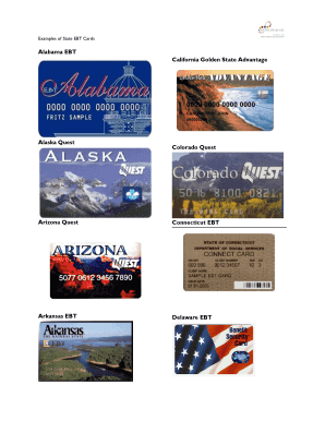 Fillable Online Examples of State EBT Cards Fax Email Print - pdfFiller