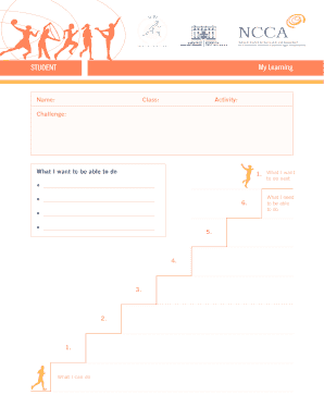 Student Learning Activity Form