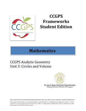 UNIT 3 Circles and Volume - My Blog - schoolwires henry k12 ga