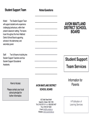 The Student Support Team