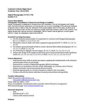 Digital Photography Course Descriptiondocx