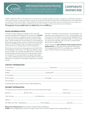 48th Annual Educational Meeting CORPORATE SATURDAY APRIL