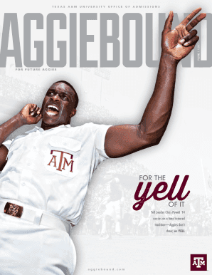 AGGIEBOUND magazine - Office of Admissions - Texas AM - admissions tamu