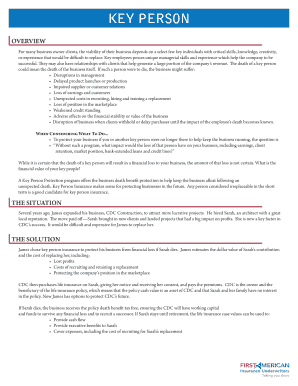 Key Person Insurance Agreement