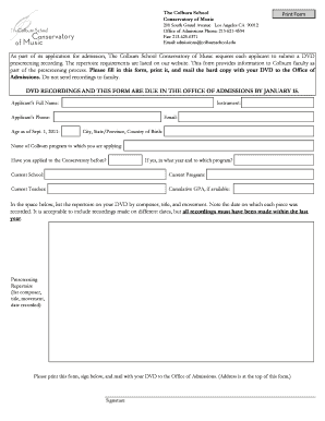Form preview