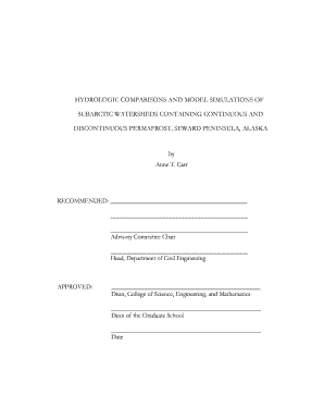 Signature Page - University of Alaska Fairbanks - ine uaf
