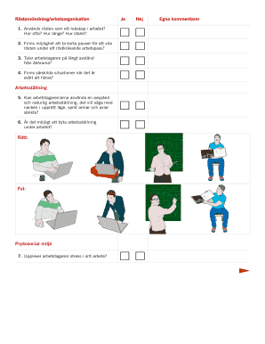 Voice Ergonomics Checklist