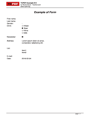 Form preview