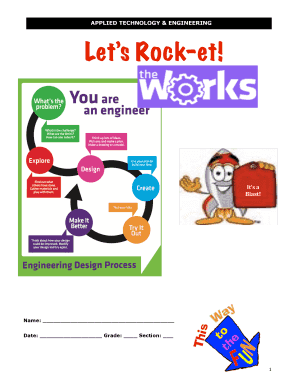 Bottle Rocket Design Challenge Form