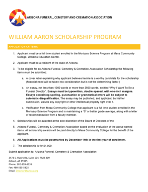 Landlord reference letter template - WILLIAM AARON SCHOLARSHIP APPLICATIONdocx - azfcca