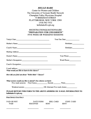 Form preview