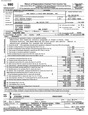 Form 990 2011