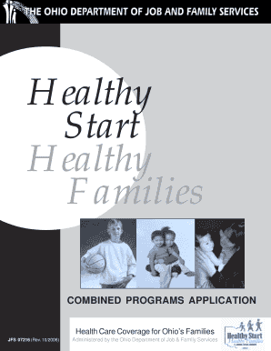 Ohio Combined Programs Application
