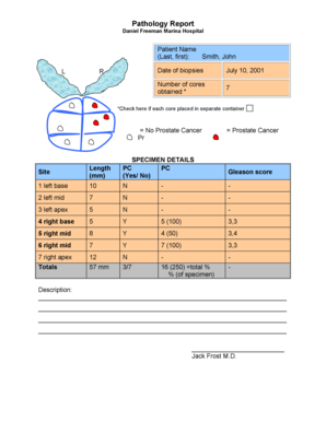 Pathology Report