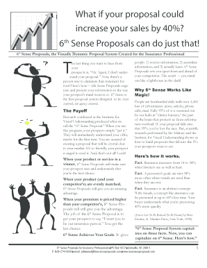 6th Sense Proposal System