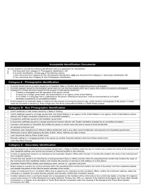 Document Certification Form
