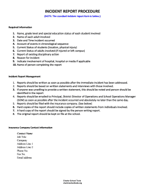Incident Report Form