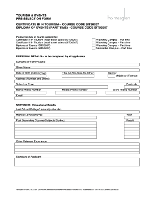 Form preview