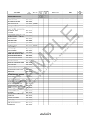 Charter School HR Compliance Checklist