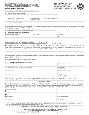 California BOE-60-AH Form
