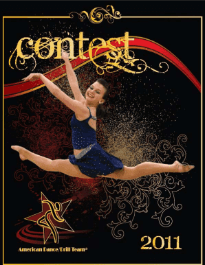 2011 American Competitions Registration Form