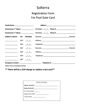 Access Card Registration Form - denverymcaorg