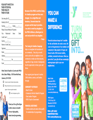 Countryside YMCA Donation Form