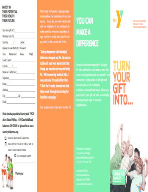 Countryside YMCA Donation Form