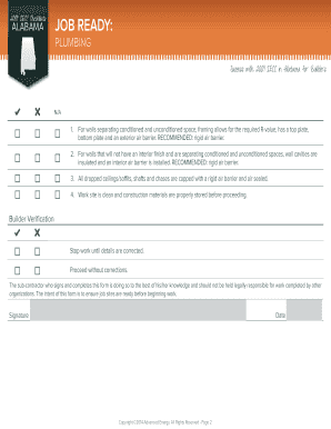 2009 IECC Plumbing Compliance Checklist