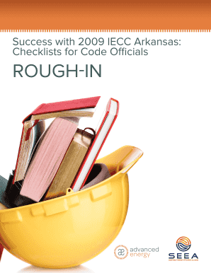 2009 IECC Arkansas Rough-In Inspection Checklist