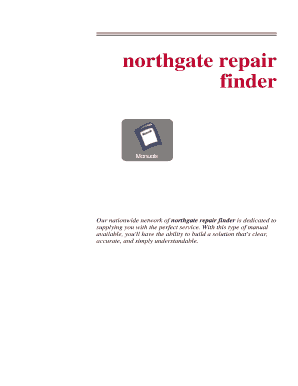 Northgate repair finder