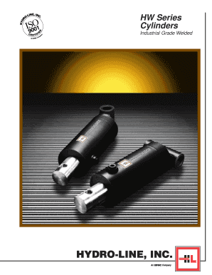 HW Series Industrial Cylinder Order Form