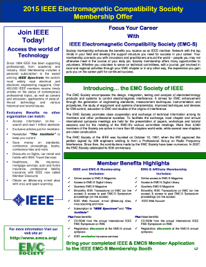 IEEE Electromagnetic Compatibility Society Membership Application