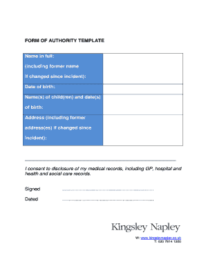 Medical Records Disclosure Consent Form