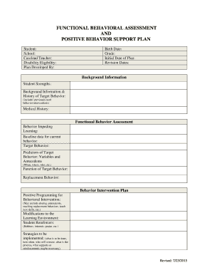 FUNCTIONAL BEHAVIORAL ASSESSMENT - Gratiot-Isabella RESD