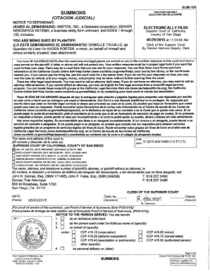 California Additional Parties Attachment Form